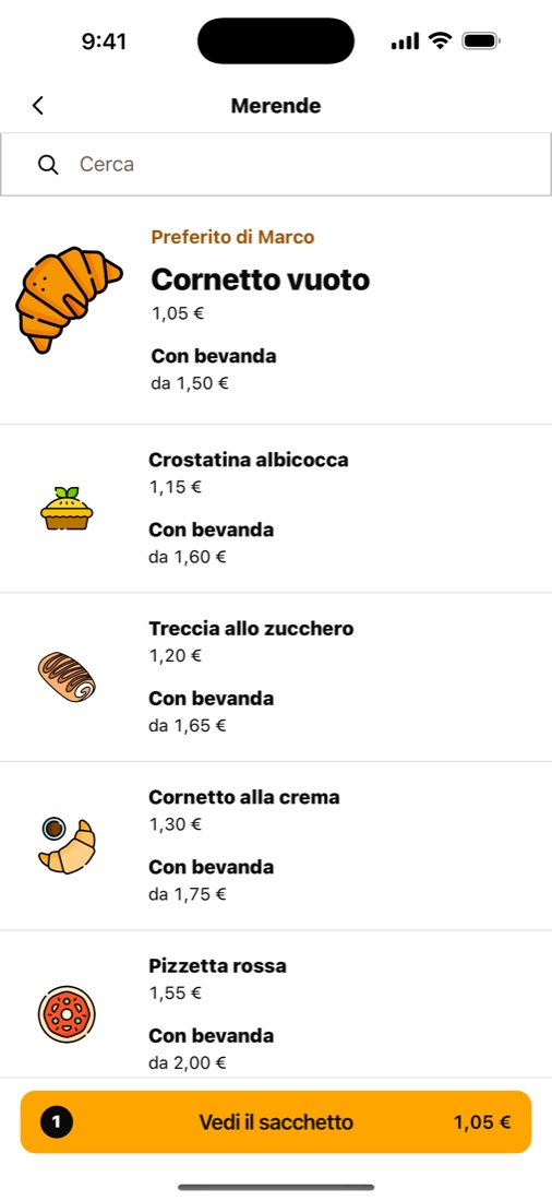 Snacks App screenshot 2